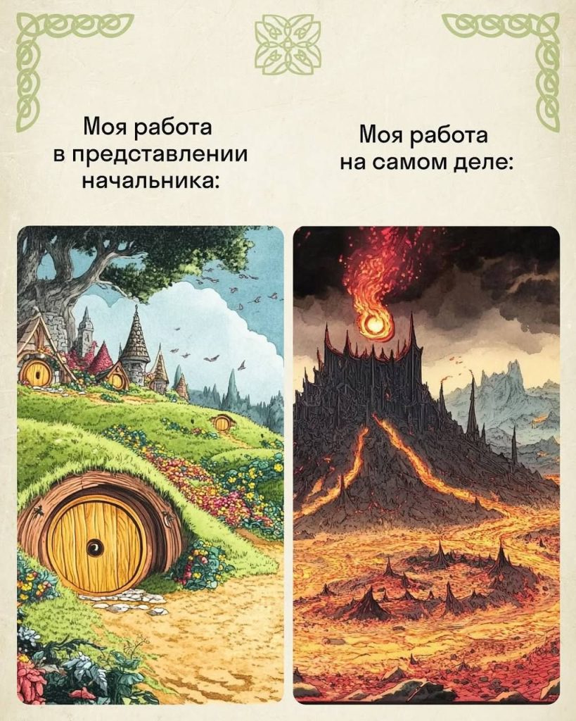 Какой-то гений нарисовал мемы для РАБотяг