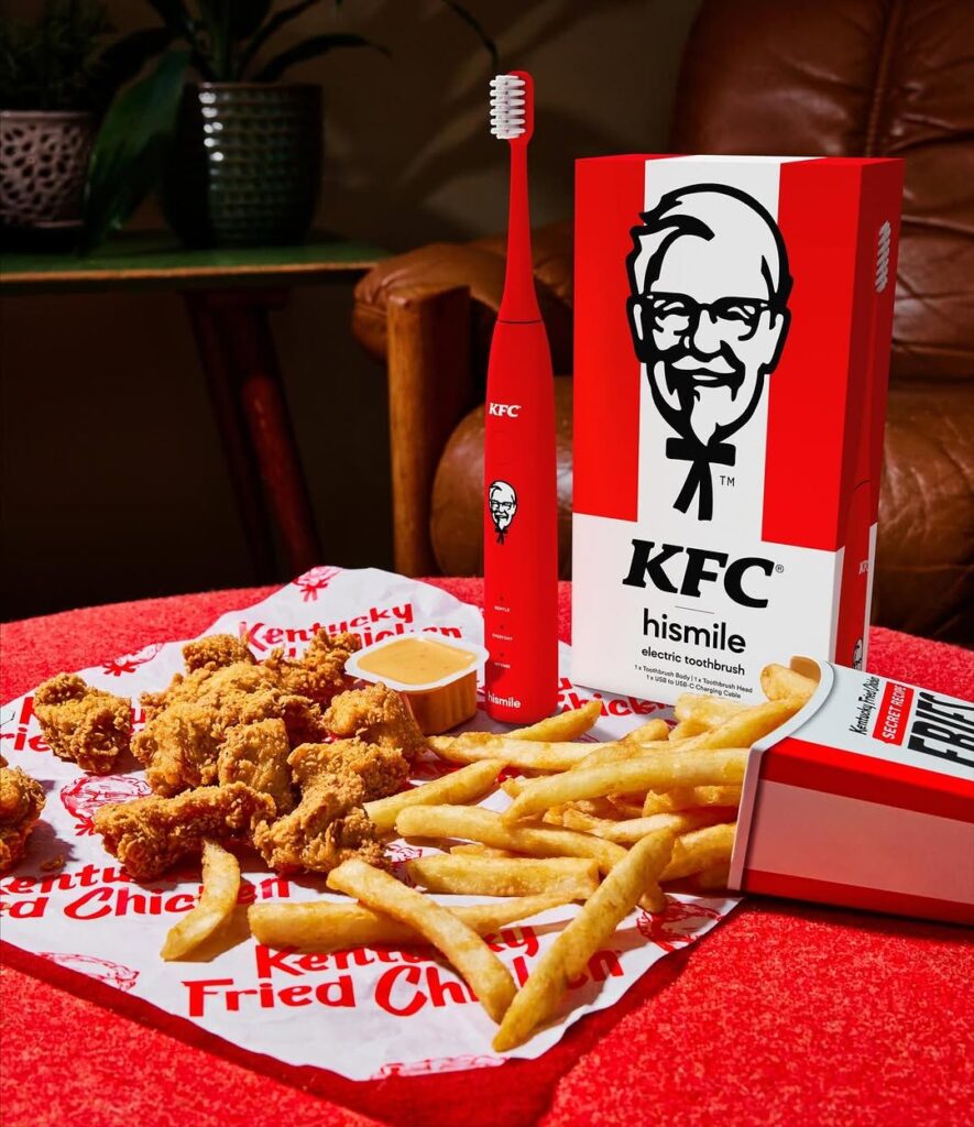 KFC выпустил зубную пасту со вкусом курочки — и это шутка.