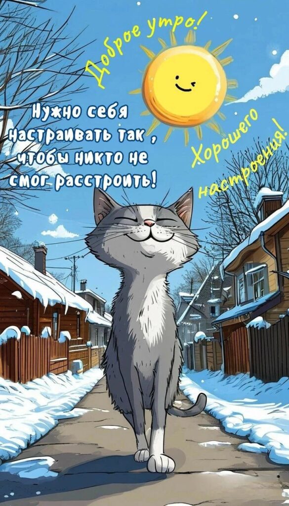 С добрым утром и отличного дня
