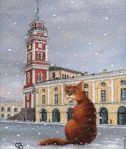 Милые петербургские котики