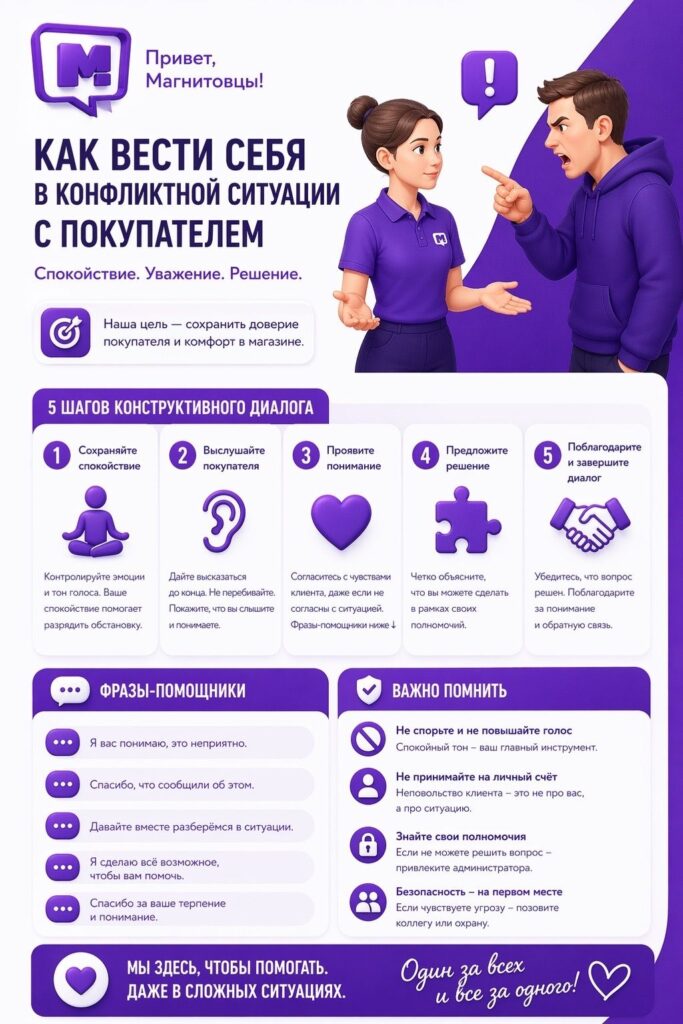 Правило для продавца: почему спокойствие&nbsp; дороже скандала